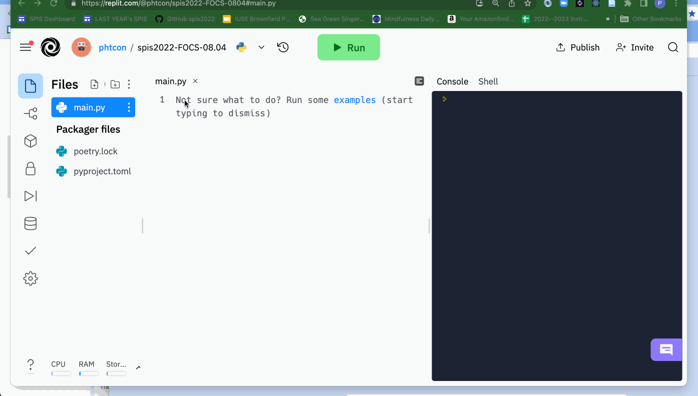 animation of pytest demo
